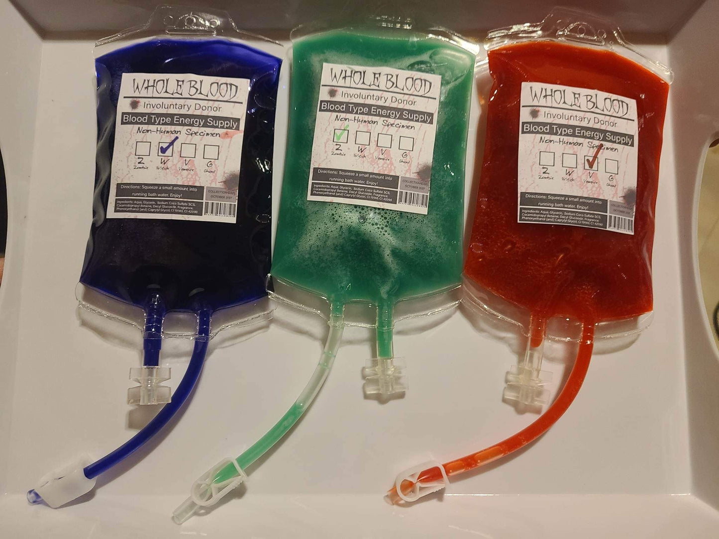 Halloween Bubble Bath Bag