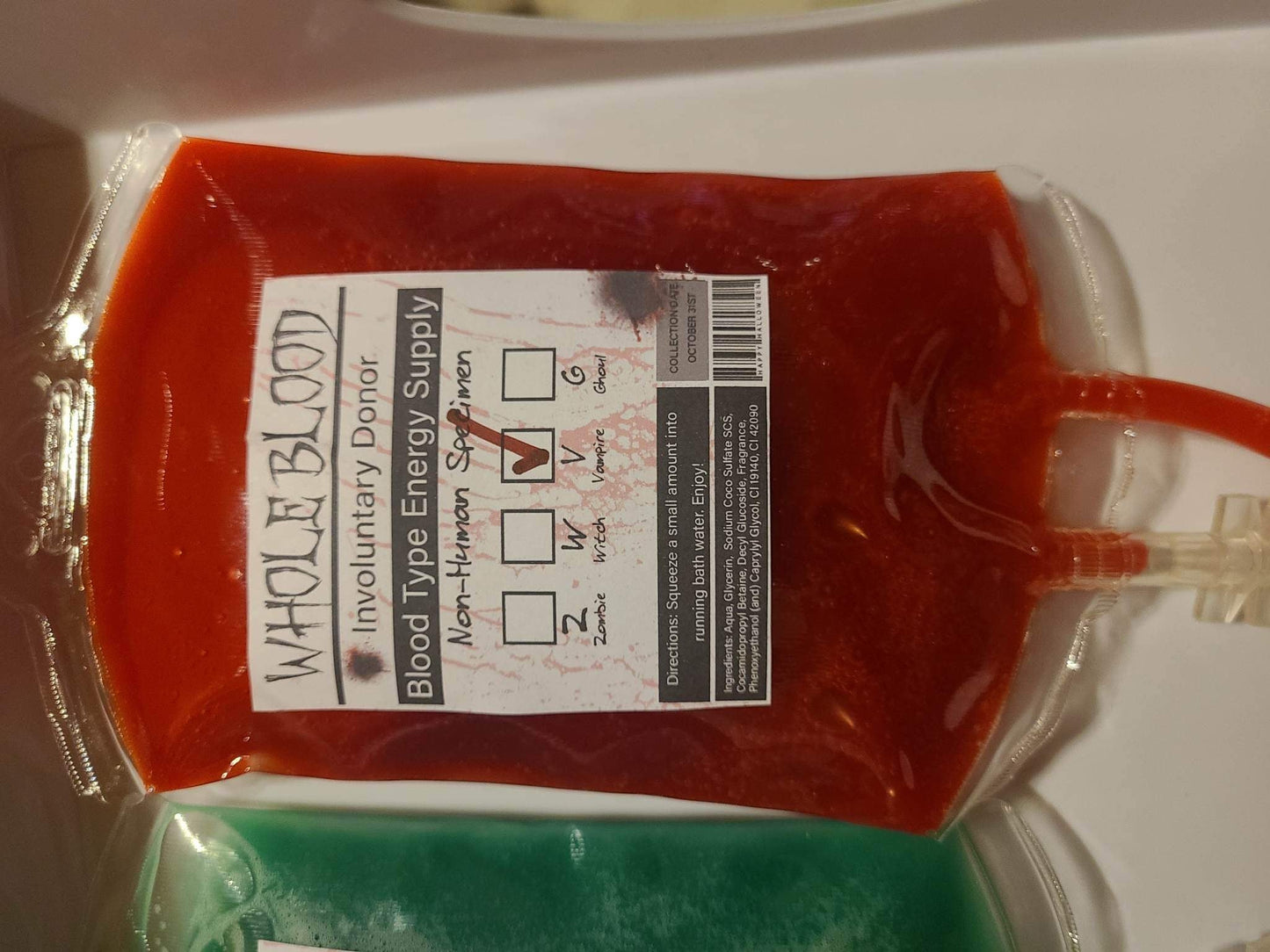 Halloween Bubble Bath Bag