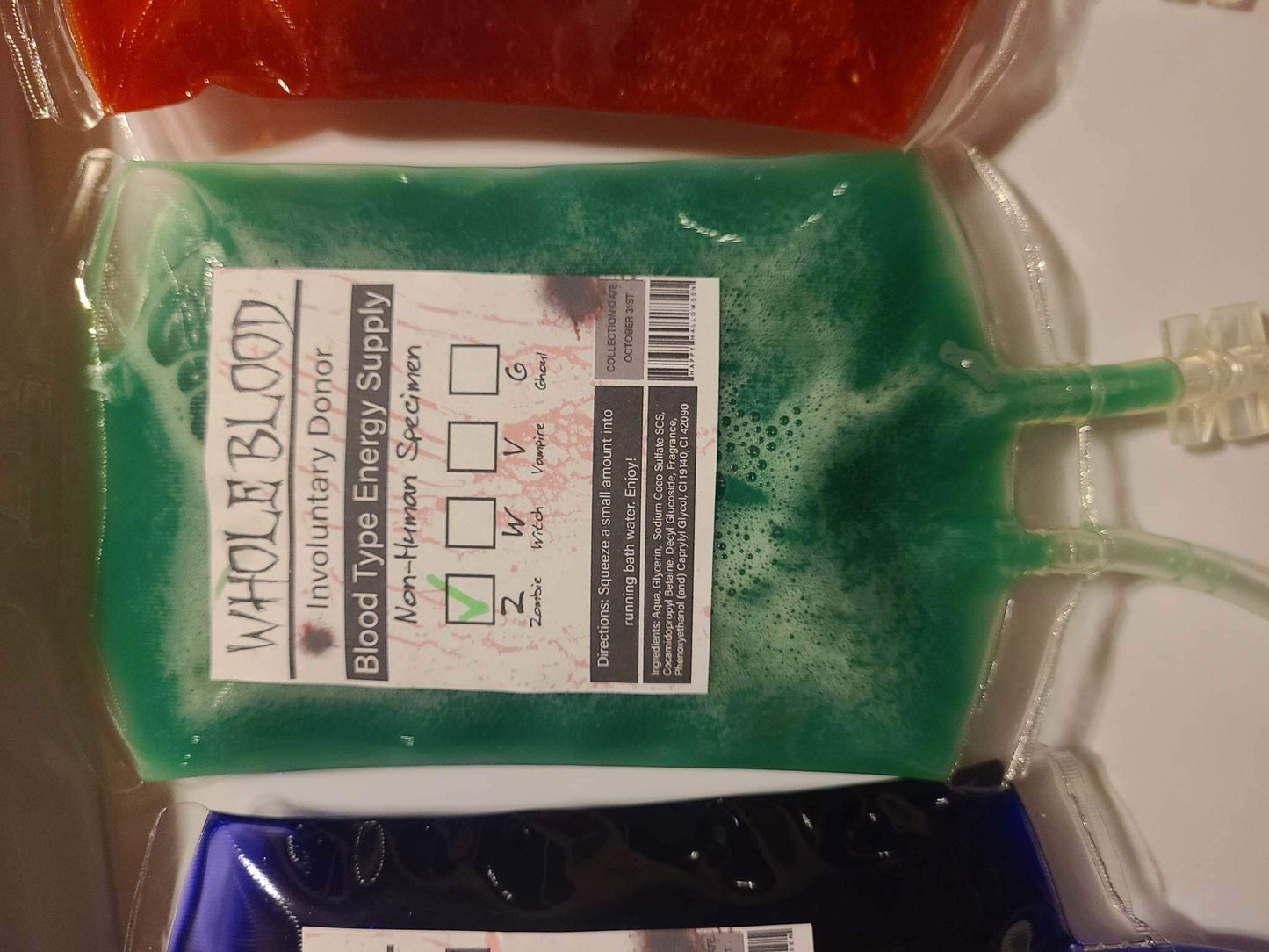 Halloween Bubble Bath Bag